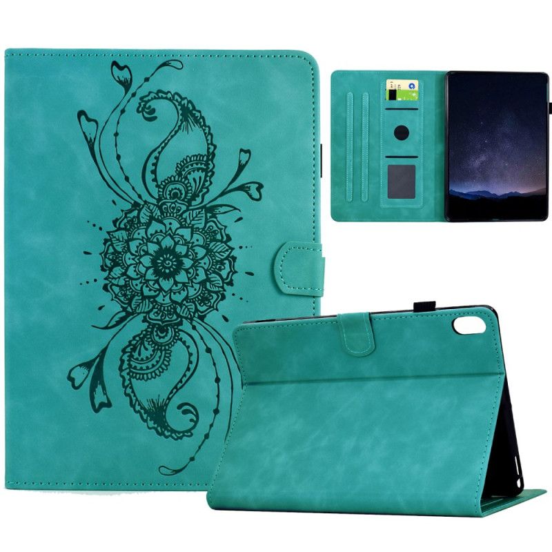 Etui Folio Samsung Galaxy Tab S11 Mandala Z Efektem Zamszu