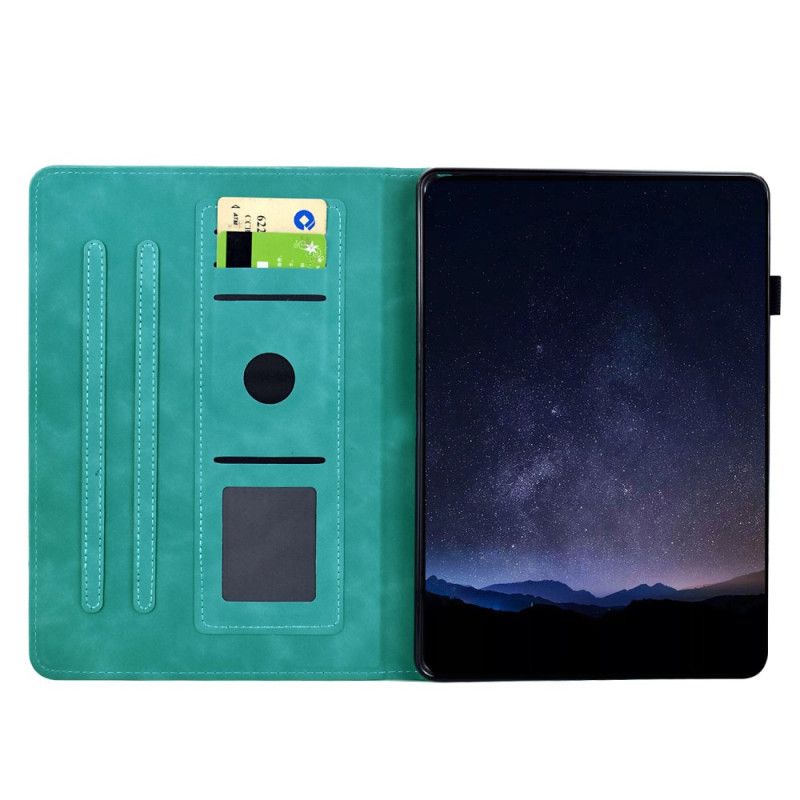 Etui Folio Samsung Galaxy Tab S11 Mandala Z Efektem Zamszu