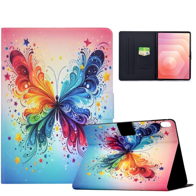 Etui Folio Samsung Galaxy Tab S11 Motyl Akwarelowy
