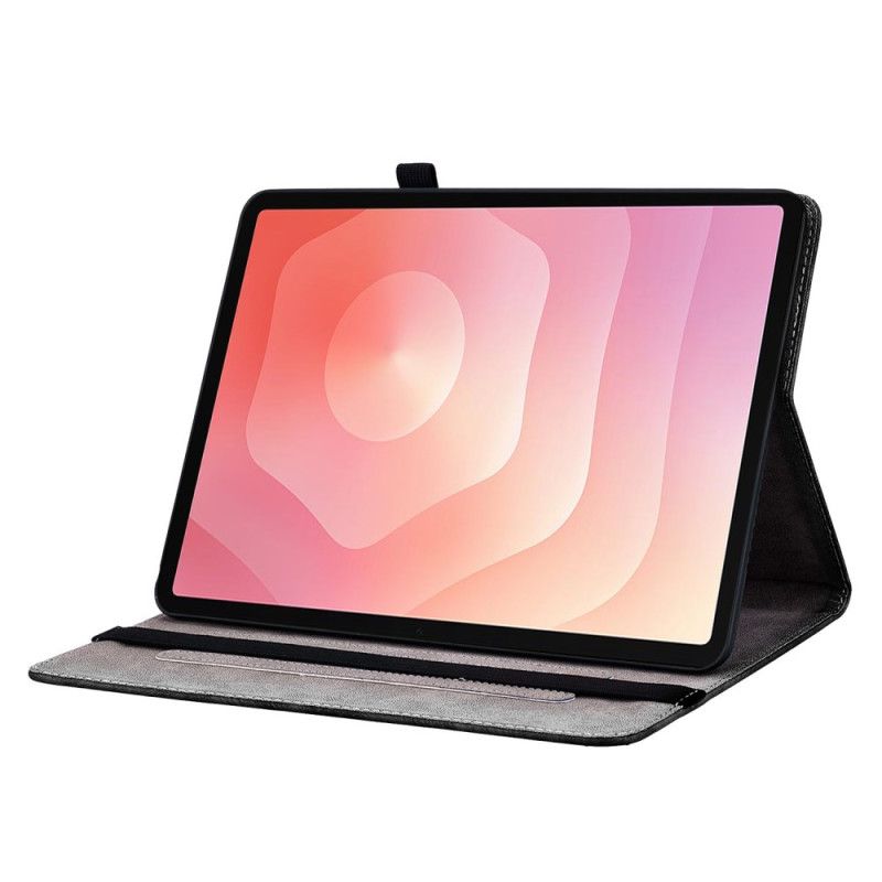 Etui Samsung Galaxy Tab S11 CZarna Róża Etui Ochronne