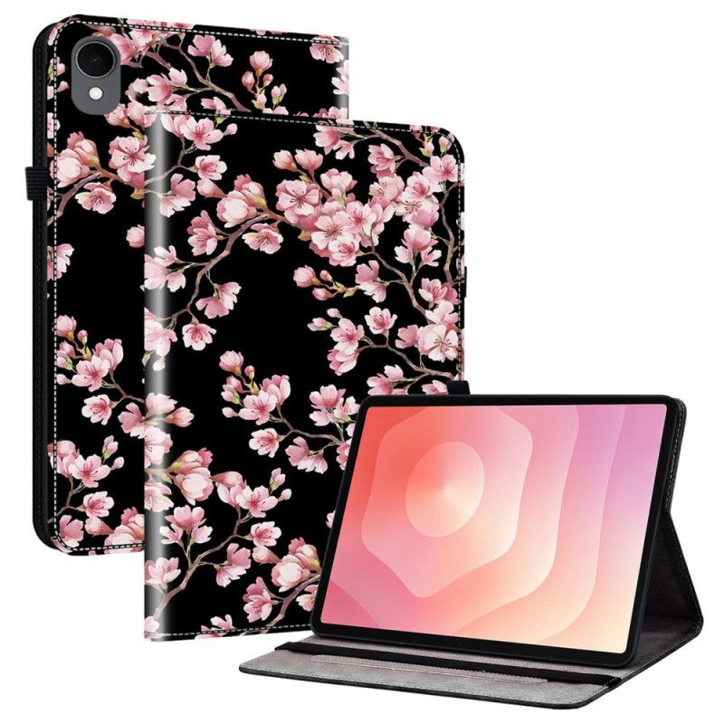 Etui Samsung Galaxy Tab S11 Kwiaty Śliwy