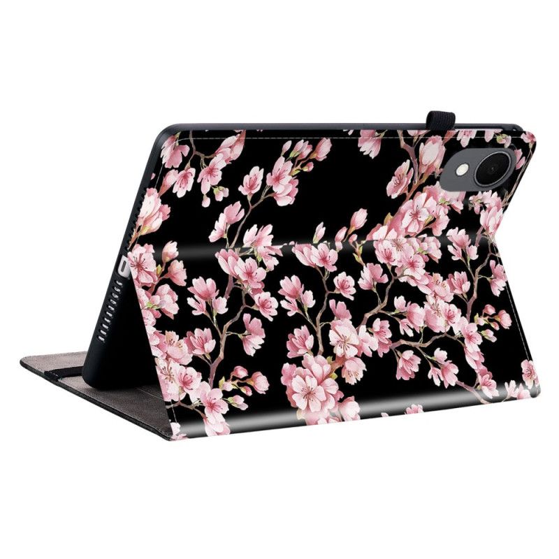 Etui Samsung Galaxy Tab S11 Kwiaty Śliwy