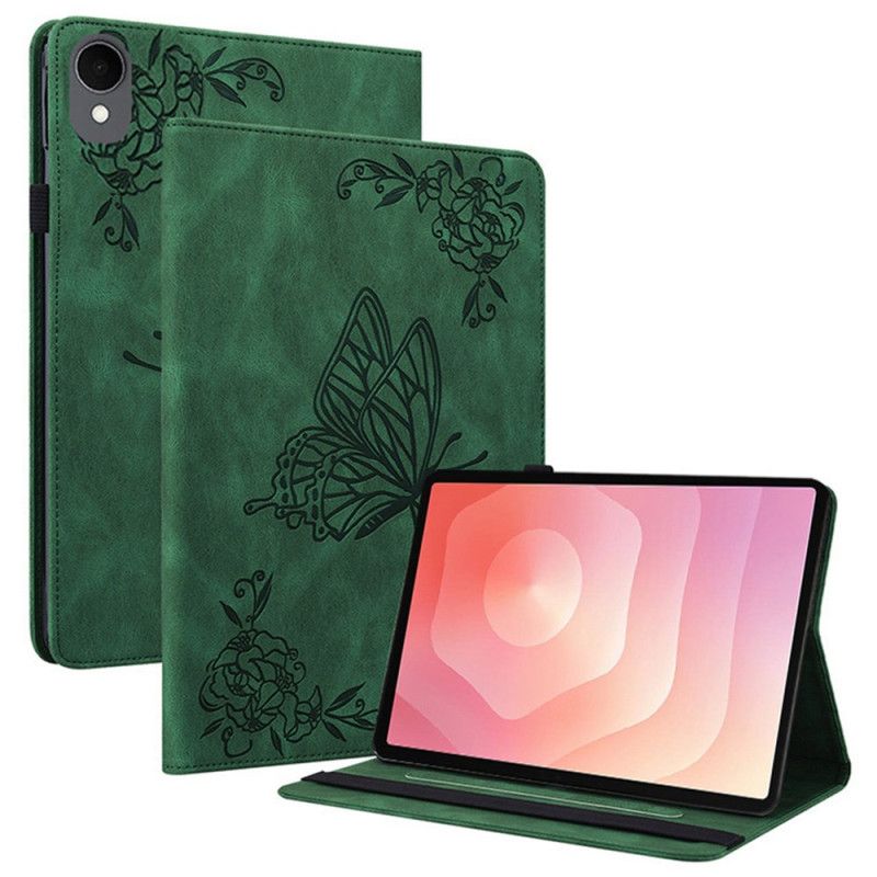 Etui Samsung Galaxy Tab S11 Etui Na Telefon Motyl Z Efektem Zamszu