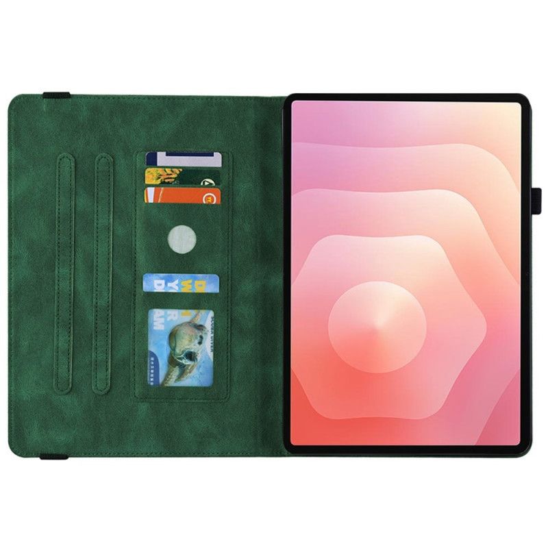 Etui Samsung Galaxy Tab S11 Etui Na Telefon Motyl Z Efektem Zamszu