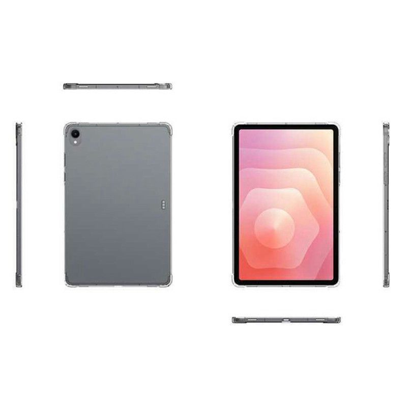 Etui Samsung Galaxy Tab S11 Przezroczysty Z Hartowanym Szkłem Ochronnym Na Ekran