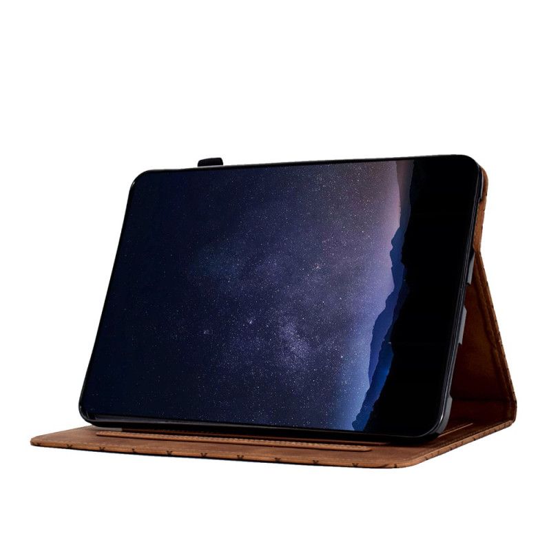 Obudowa Samsung Galaxy Tab S11 Etui Na Telefon Geometryczny Wzór Z Efektem Zamszu