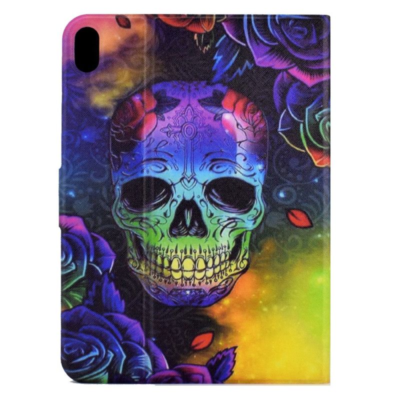 Skórzany Futerał Samsung Galaxy Tab S11 Etui Na Telefon Kolorowa CZaszka