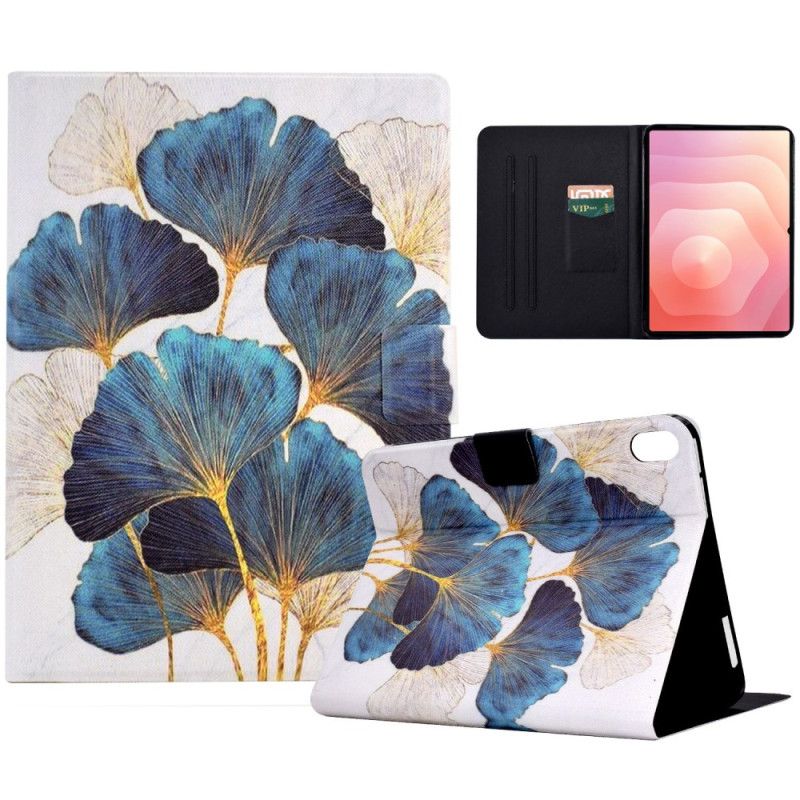 Skórzany Futerał Samsung Galaxy Tab S11 Etui Na Telefon Liście