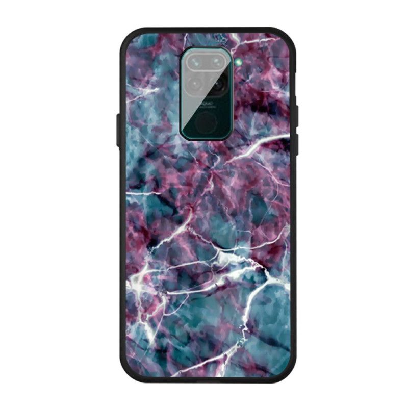 Etui Xiaomi Redmi Note 9 Fioletowy Marmur Etui Ochronne