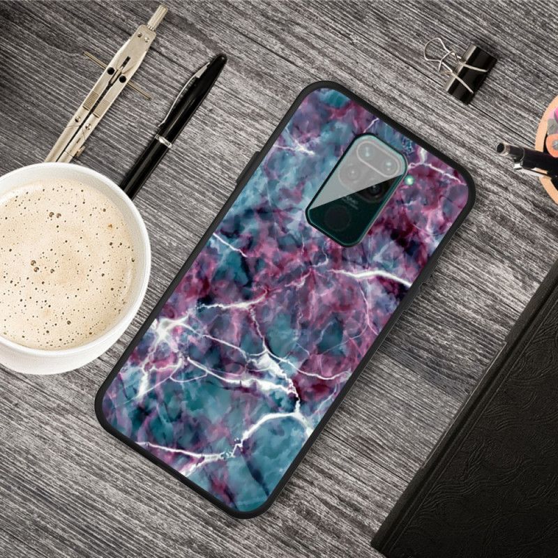 Etui Xiaomi Redmi Note 9 Fioletowy Marmur Etui Ochronne