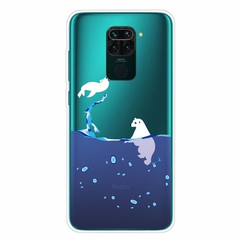 Etui Xiaomi Redmi Note 9 Gry Morskie