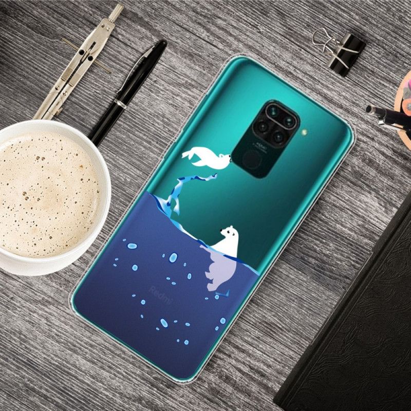 Etui Xiaomi Redmi Note 9 Gry Morskie