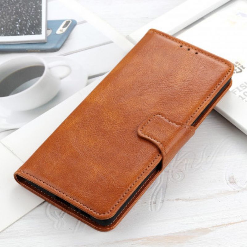 Etui Folio Xiaomi Mi 11 Lite 5g Ne / Mi 11 Lite 4g / 5g Efekt Skóry Etui Ochronne