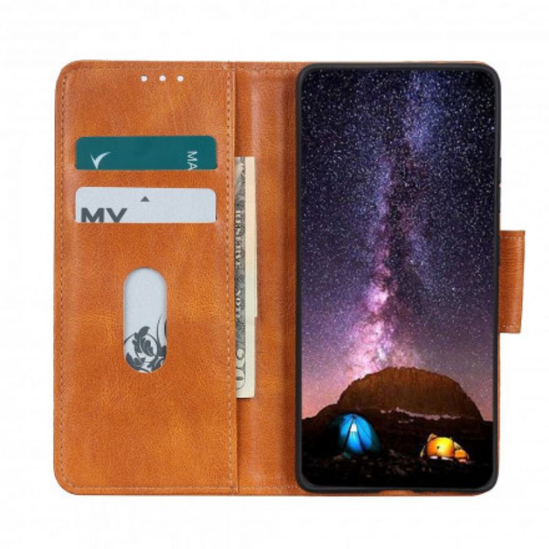 Etui Folio Xiaomi Mi 11 Lite 5g Ne / Mi 11 Lite 4g / 5g Efekt Skóry Etui Ochronne