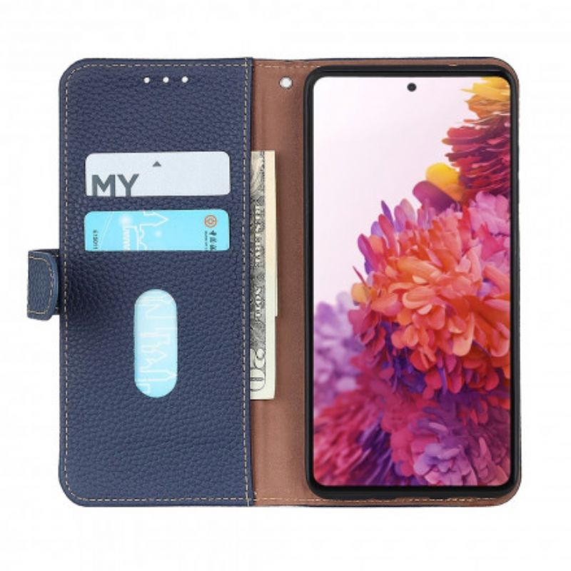 Etui Folio Xiaomi Mi 11 Lite 5g Ne / Mi 11 Lite 4g / 5g Litchi Khazneh Skóra