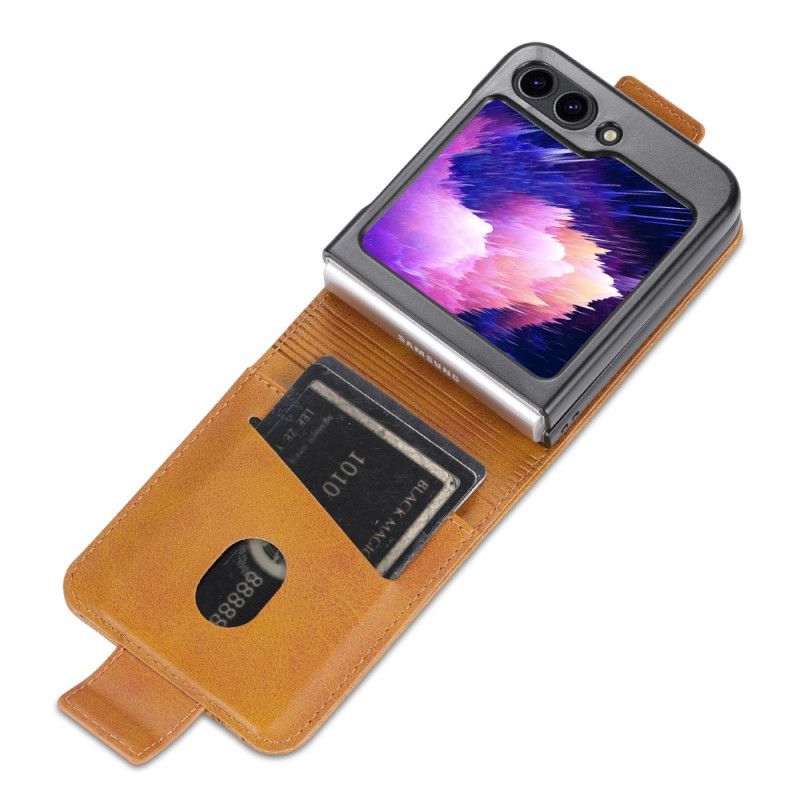Case Samsung Galaxy Z Flip 5 Etui Na Telefon Efekt Skóry Azns