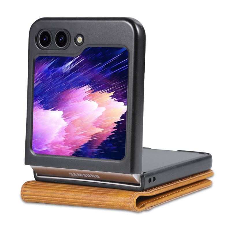 Case Samsung Galaxy Z Flip 5 Etui Na Telefon Efekt Skóry Azns