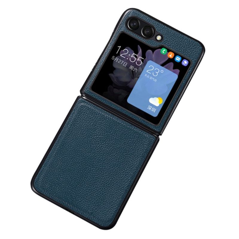Etui Samsung Galaxy Z Flip 5 Efekt Delikatnej Skóry