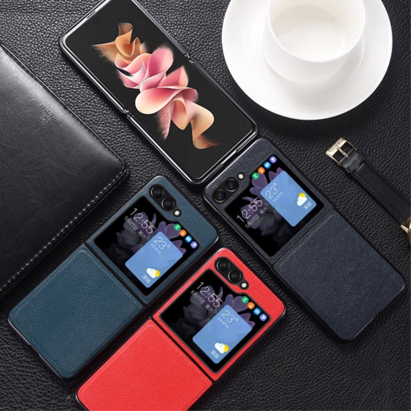Etui Samsung Galaxy Z Flip 5 Efekt Delikatnej Skóry