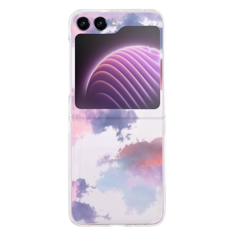 Etui Samsung Galaxy Z Flip 5 Przezroczyste Niebo
