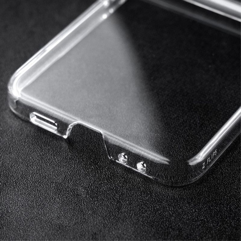 Etui Samsung Galaxy Z Flip 5 Przezroczysty Plastik Etui Ochronne