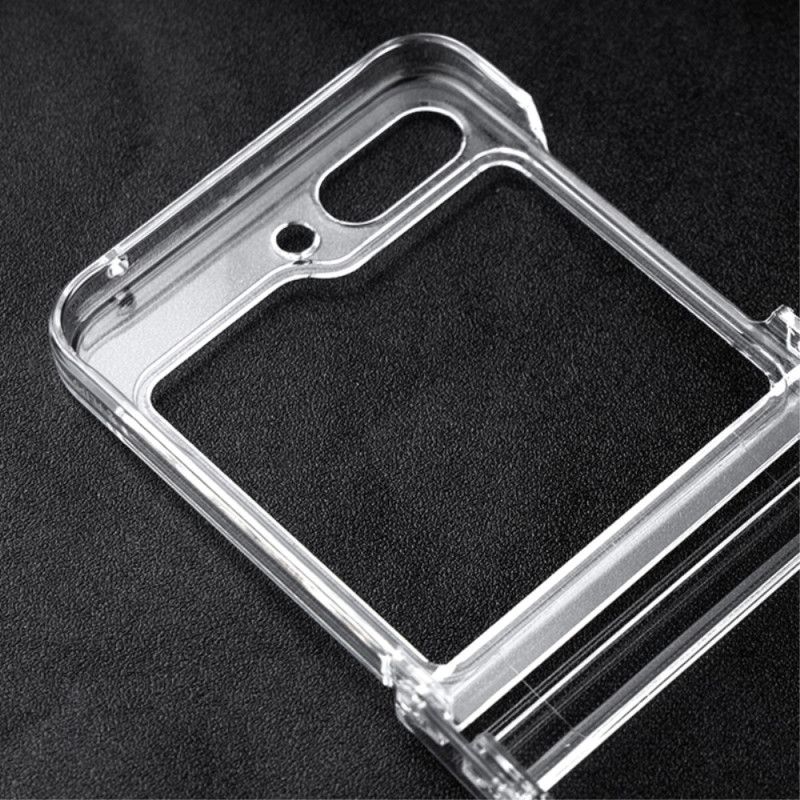 Etui Samsung Galaxy Z Flip 5 Przezroczysty Plastik Etui Ochronne