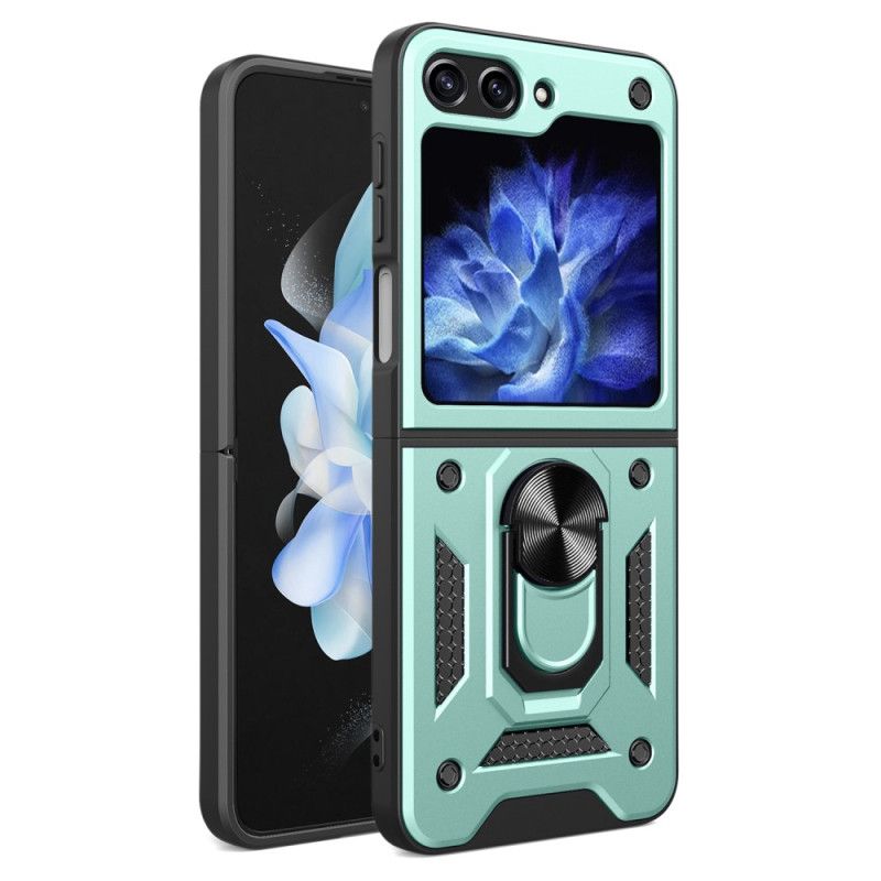 Etui Samsung Galaxy Z Flip 5 Sztywny Z Pierścieniem Podporowym