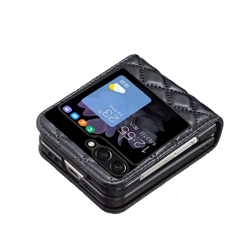 Futerały Samsung Galaxy Z Flip 5 Etui Na Telefon Pikowany Styl Binfen Kolor