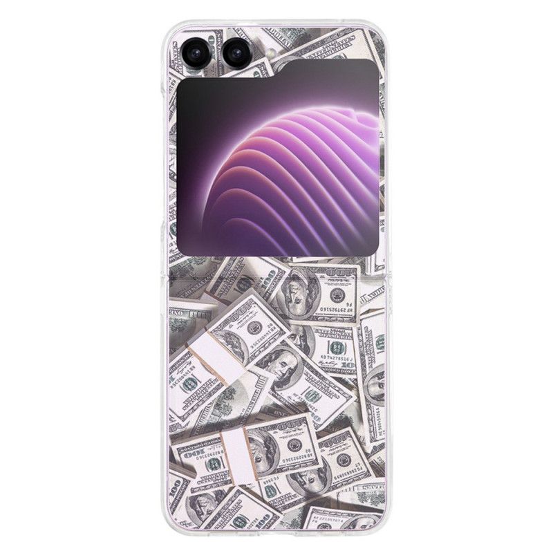 Futerały Samsung Galaxy Z Flip 5 Etui Na Telefon Przejrzyste Pieniądze Pieniądze