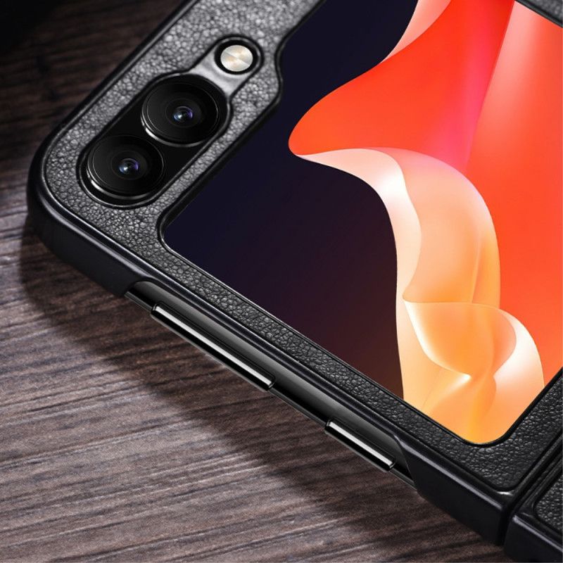 Futerały Samsung Galaxy Z Flip 5 Etui Na Telefon Styl Skórzany