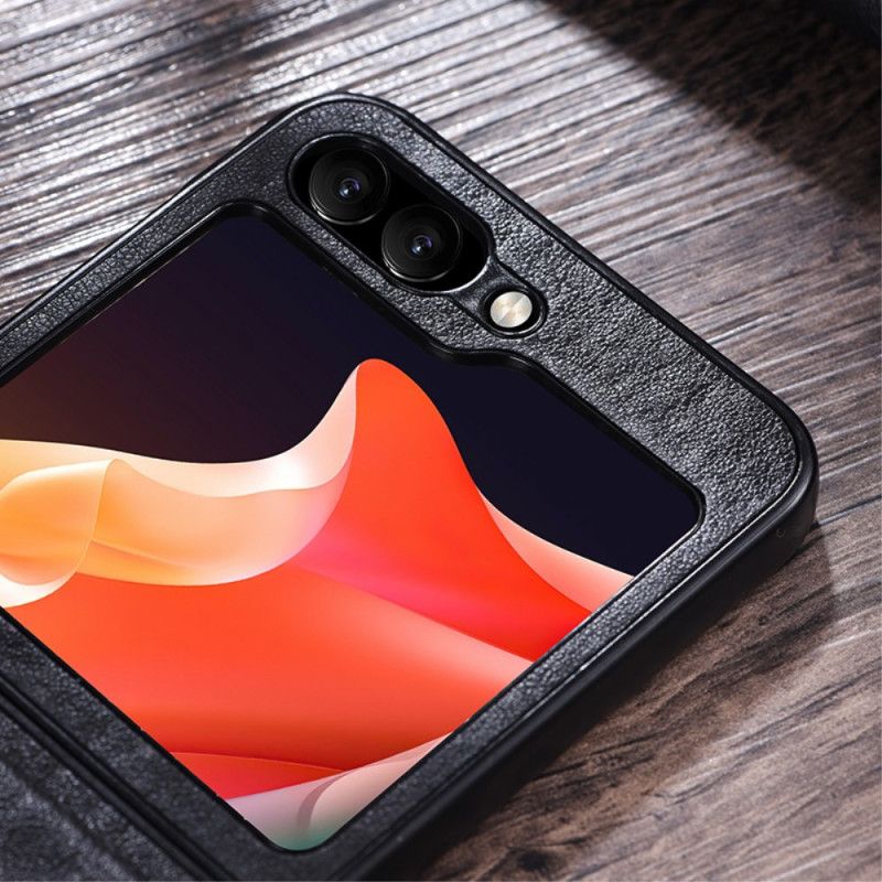 Futerały Samsung Galaxy Z Flip 5 Etui Na Telefon Styl Skórzany