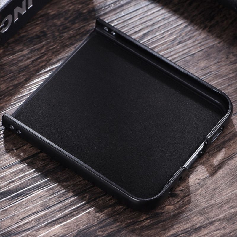 Futerały Samsung Galaxy Z Flip 5 Etui Na Telefon Styl Skórzany