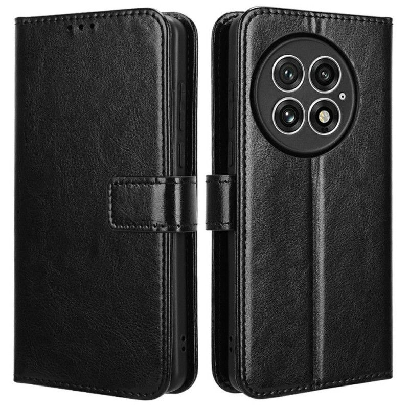 Etui Folio Do Oneplus 13 Jaskrawa Skóra Syntetyczna
