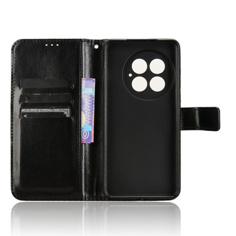 Etui Folio Do Oneplus 13 Jaskrawa Skóra Syntetyczna