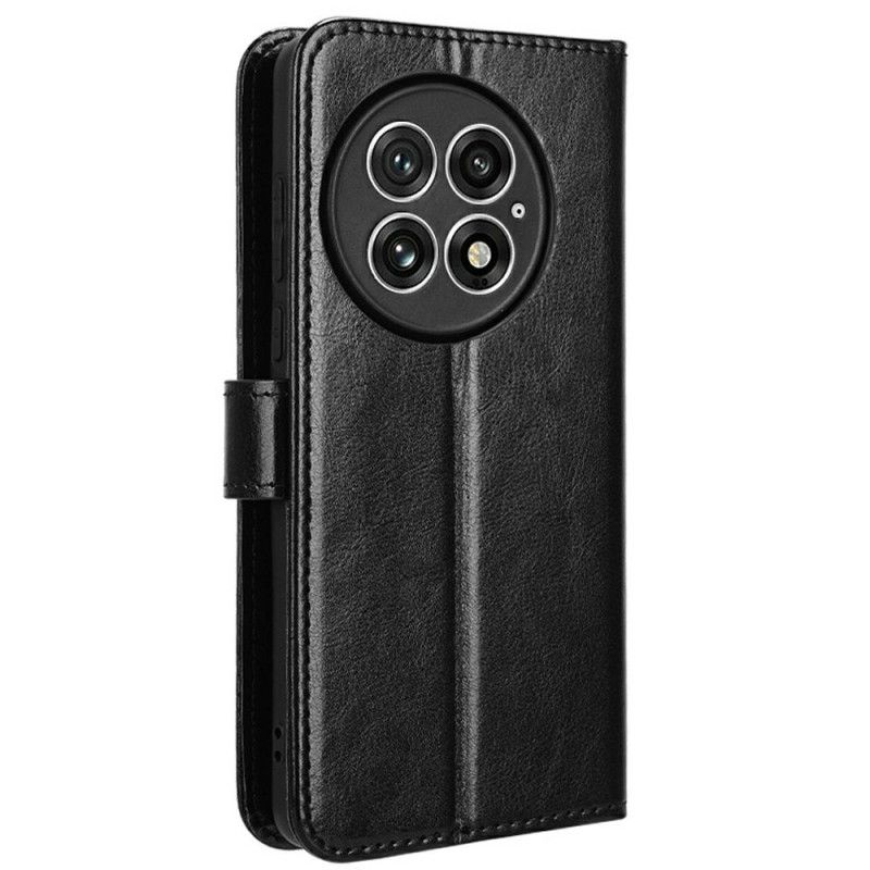 Etui Folio Do Oneplus 13 Jaskrawa Skóra Syntetyczna