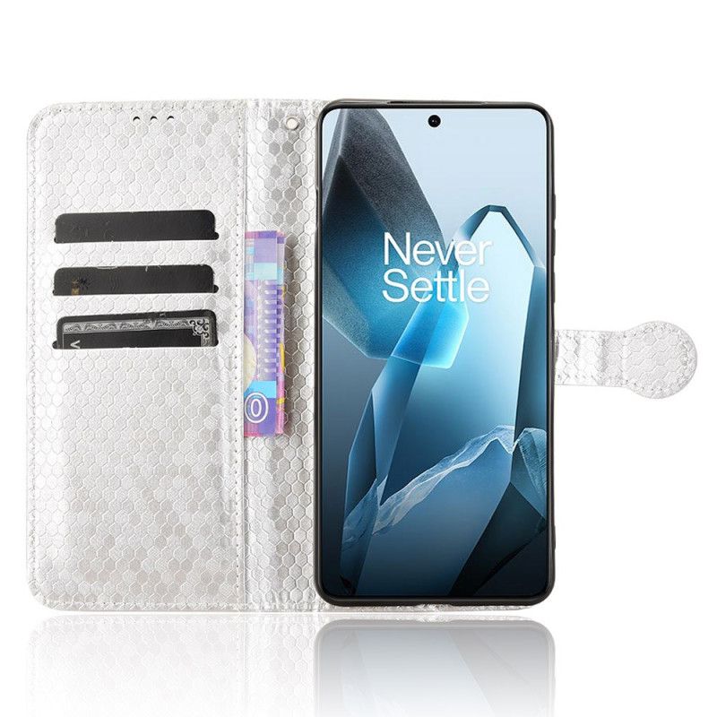 Etui Folio Oneplus 13 Błyszczące Kropki