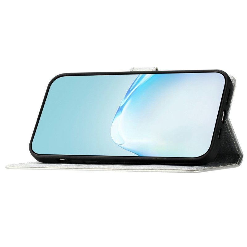 Etui Folio Oneplus 13 Tekstura Jedwabiu Etui Ochronne