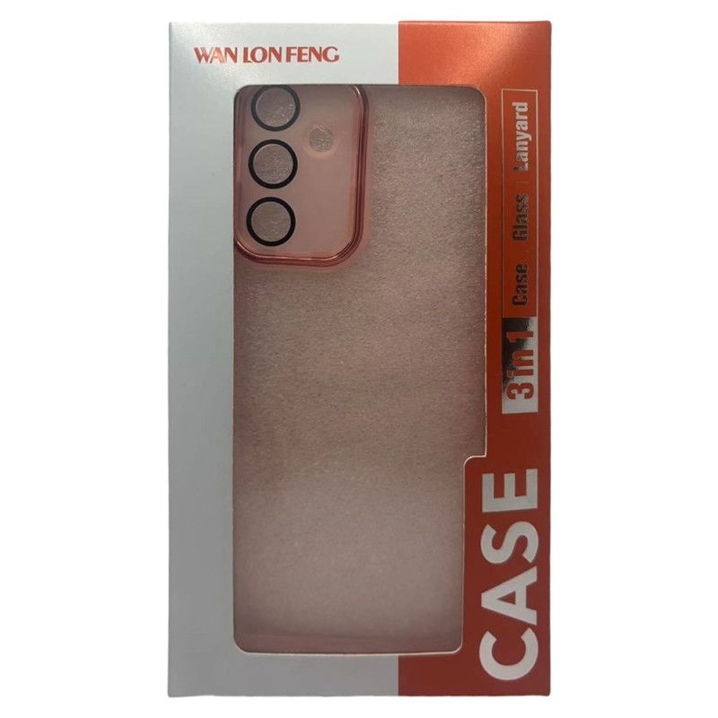 Etui Oneplus 13 Przyciemniane Przezroczyste Szkło Hartowane 2 W 1 Etui Ochronne