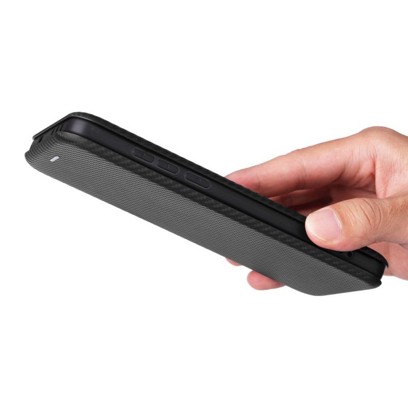 Flip Kotelot Oneplus 13 Etui Na Telefon Włókno Węglowe