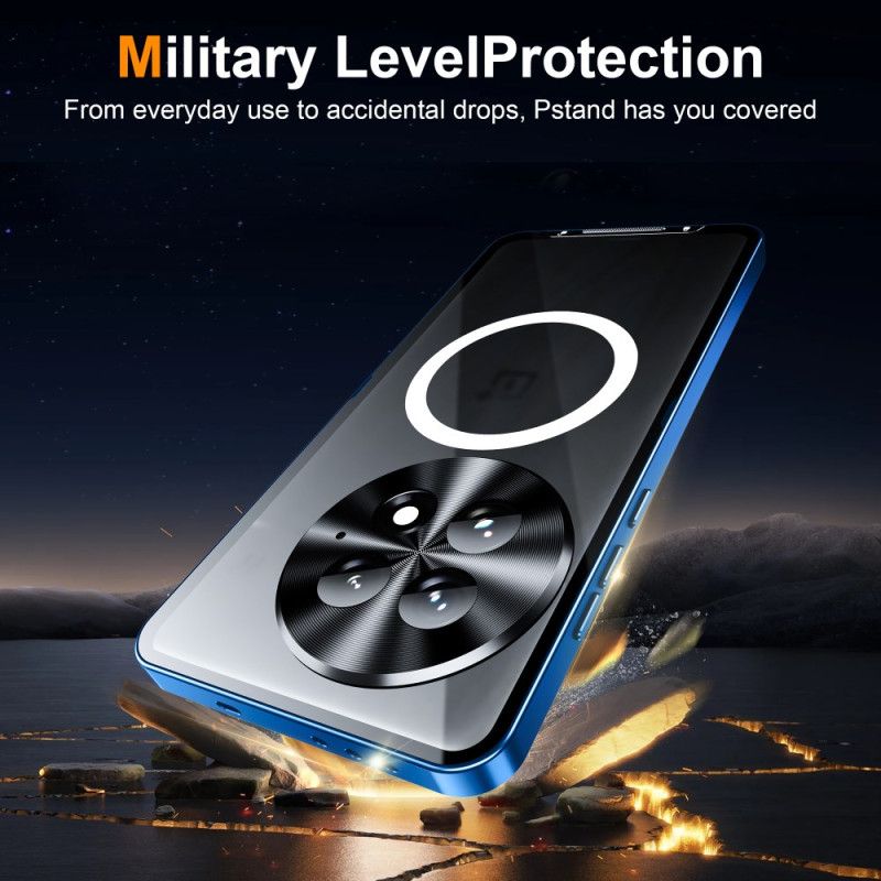 Futerały Oneplus 13 Etui Na Telefon Kompatybilny Z Magsafe Z Metalową Ramką