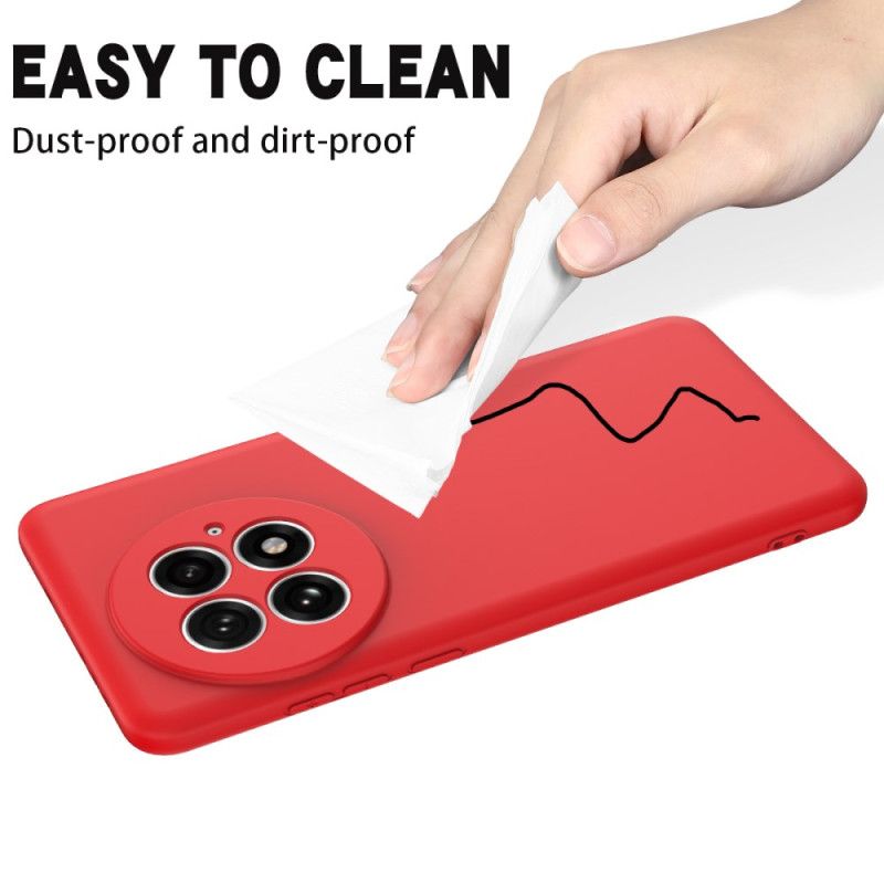 Futerały Oneplus 13 Etui Na Telefon Płynny Silikon Z Paskiem