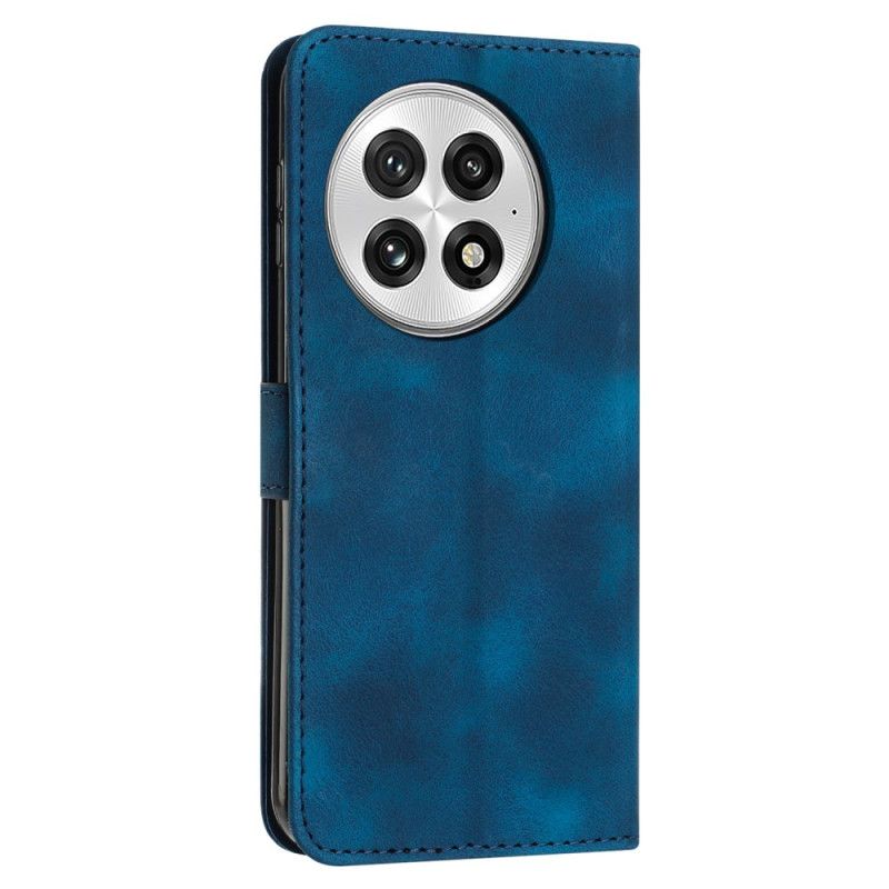 Obudowa Oneplus 13 Etui Na Telefon Paski Imitujące Zamsz