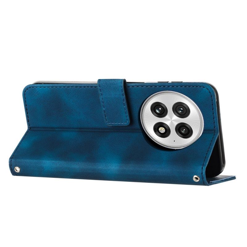 Obudowa Oneplus 13 Etui Na Telefon Paski Imitujące Zamsz