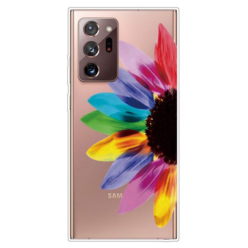 Etui Samsung Galaxy Note 20 Ultra Kolorowy Kwiat Etui Ochronne