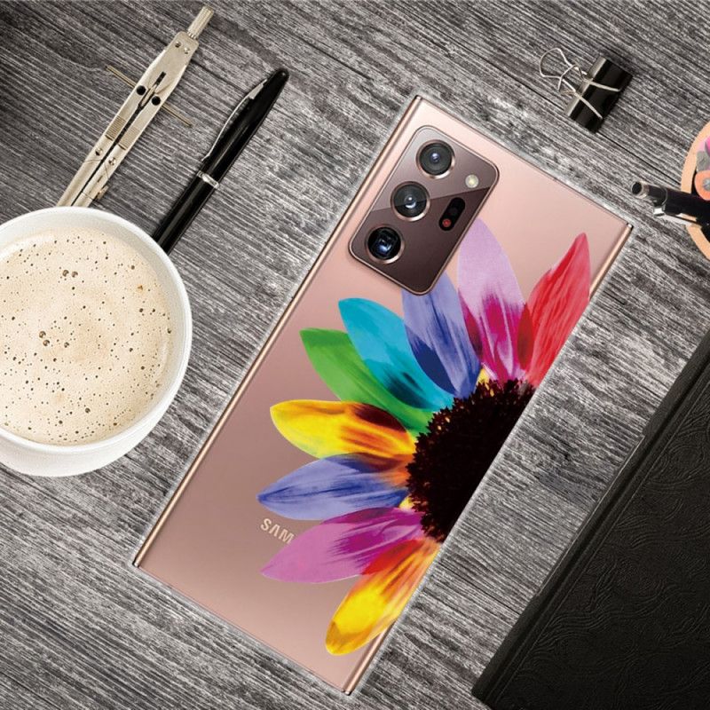 Etui Samsung Galaxy Note 20 Ultra Kolorowy Kwiat Etui Ochronne