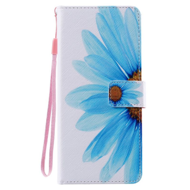 Pokrowce Samsung Galaxy Note 20 Ultra Niebieski Kwiat Akwareli
