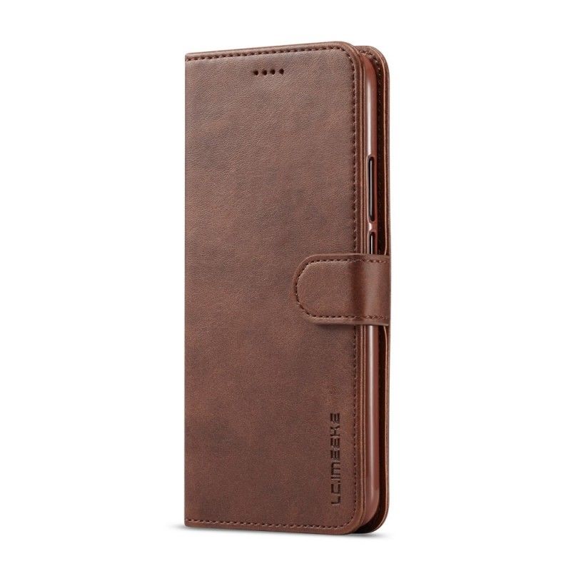 Etui Folio Huawei Mate 20 Lite Szary Czarny Imitacja Skóry Lcimeeke Etui Ochronne