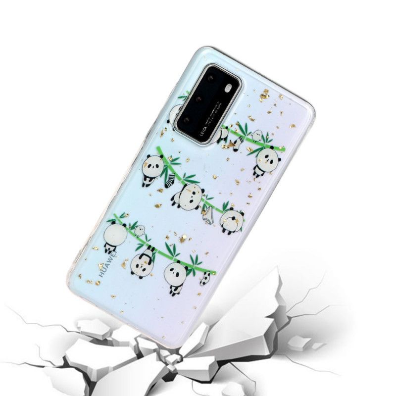 Etui Huawei P40 Pandy Na Sznurku