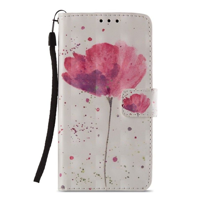 Etui Folio Huawei P20 Lite 3D Akwarela Maku Etui Ochronne