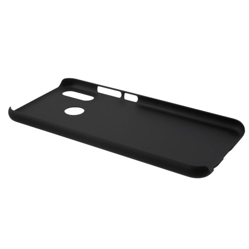 Etui Huawei P20 Lite Biały Czarny Klasyczny Sztywny